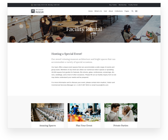 Facility Rental